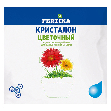 Удобрение Fertika Кристалон Цветочный 100 г 61844
