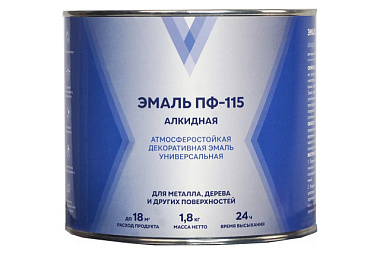 Эмаль V ПФ-115 бежевый 1,8 кг 276673