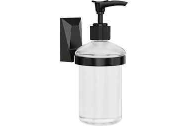 Дозатор Kleber Ice Black для жидкого мыла KLE-ICE041BL