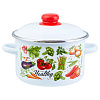 Кастрюля Appetite Veggies эмалированная цилиндрическая 2,0 л 1RD161M