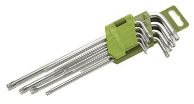 Набор ключей Дело Техники Torx с отверстиями 9 шт 563591
