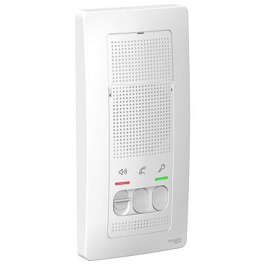 Устройство переговорное домофон Schneider Electric Blanca 4,5а белый BLNDA000011****