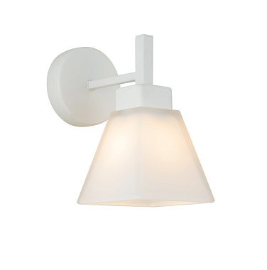 Бра Schaffner Patria 4540-1В 1*E27/40Вт белый 18,5*12*20 см