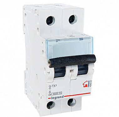 Выключатель Legrand автоматический мод 2п C 20А LR 6кА Leg 604821 53855***