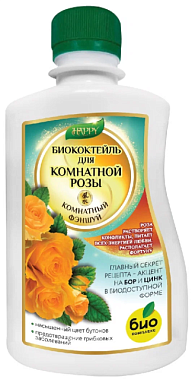 Биококтейль Био-Комплекс Happy комнатный фэншуй Для комнатной розы 0,25 л