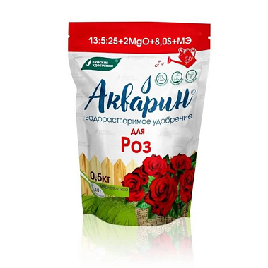 Удобрение Буйские удобрения Акварин Для роз дой-пак 0,5 кг