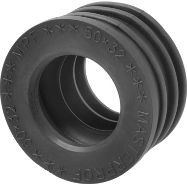 Манжета MasterProf для канализации ТЭП черная 50*32 мм MPF MP-У ИС.131606