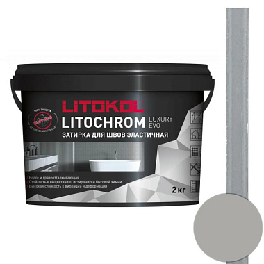 Затирка Litokol Litochrom Evo Lle 105 серебристо-серый 2 кг