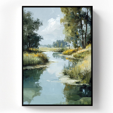 Канвас в раме Postermarket Idea Багет 3254 50*70 см CF-5075
