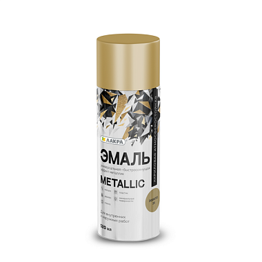 Аэрозоль Лакра Metallic Эмаль Металлик золото 35 8300206 