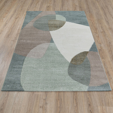 Ковер Daria Прямоугольник 2*3 м GREEN/WHITE L339A