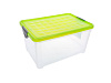 Ящик для хранения Пластик Репаблик Systema Зеленый прозрачный 19 л ПЦ1002