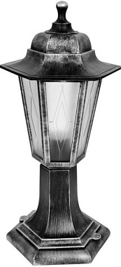 Светильник Camelion Оскар1 PP4104 C42 НТУ 06-60-001 У1 садово-парковый 6-гран черн серебро 13844**