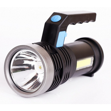 Фонарь Ultraflash LED53765 ручной аккумуляторный 4 режима пластик micro-USB 806829*