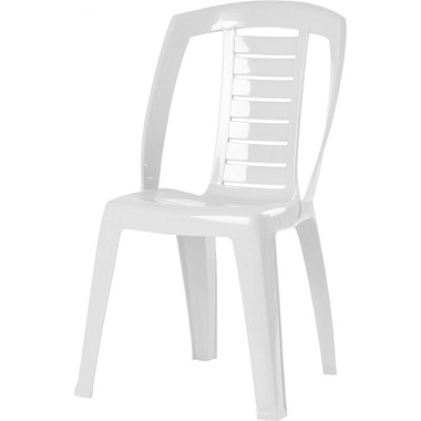 Стул Decorona DeRiviera белый 495*500*880 мм DC6284
