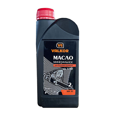 Масло Valkor для 2-х тактных двигателей минеральное 0,95 л 48784