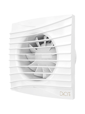 Вентилятор DiCiTi Silent 4C осевой вытяжной с обратным клапаном D100