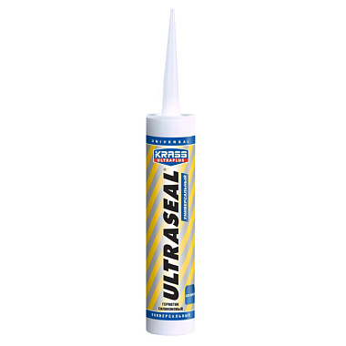 Герметик Krass Ultraseal универсальный силиконовый бесцветный 260 мл