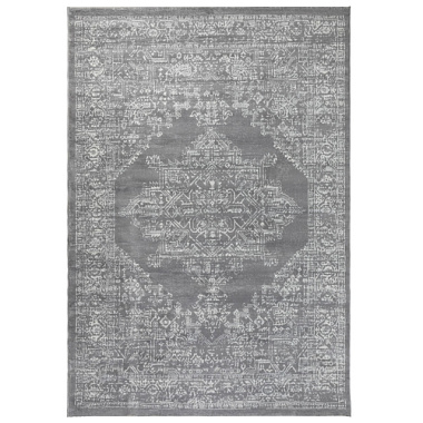 Ковер Flores 1,2*1,7 м 20040A D.Grey/Ivory