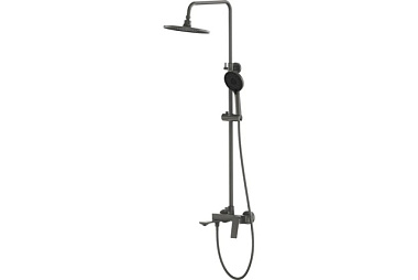 Душевая стойка Tokito Rain с тропическим душем и поворотным смесителем TOK-RAI-1017GM