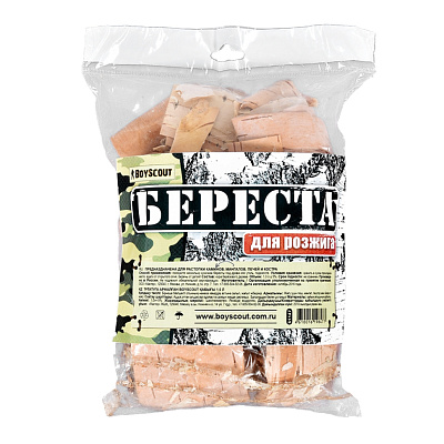 Береста BoyScout для розжига 1 л 61147