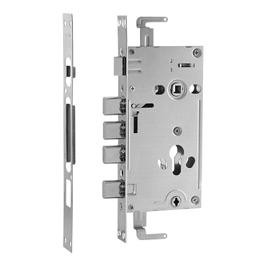 Корпус замка Нора-М КЗВР-1 хром 68 мм 9133