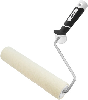 Валик Decor Black White велюр с 2К ручкой 8 мм 180 мм d 42 мм ворс 5 мм 480-5180