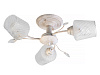 Светильник потолочный Toplight Pamela E14, 3x60W, белый с золотом TL7150X-03WG