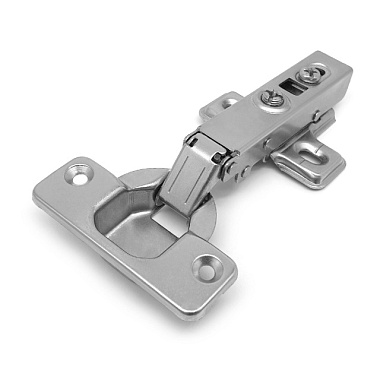 Петля StahlBuro 1109 Clip-On мебельная накладная с доводчиком хром 2 шт 15536