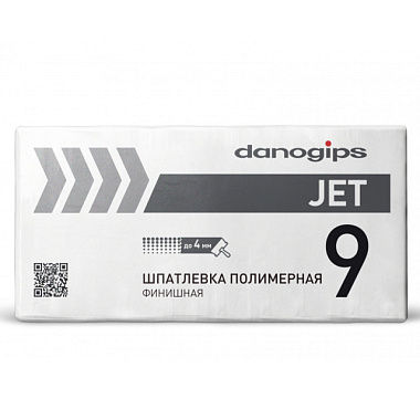 Шпатлевка Danogips Jet 9 полимерная финишная 20 кг