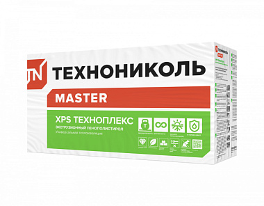 Пенополистирол экструзионный Технониколь Техноплекс 1180*580*100 мм 2,74 м2 0,274 м3 4 шт