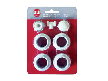 Набор Royal Thermo присоединительный 1/2" white HC-1156746