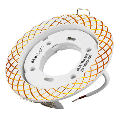Светильник потолочный MaxLight Cast 74 Gold GX53 алюминий золото