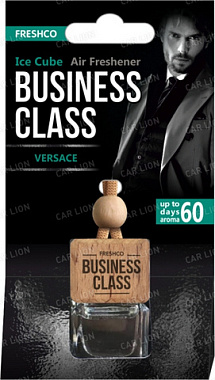 Ароматизатор Freshco Cube of Business Class №5 по мотивам Versace подвесной флакон AR1BC005