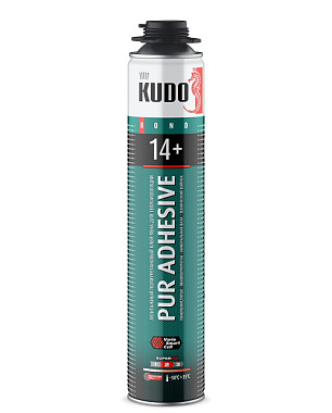 Клей-пена Kudo полиуретановая профессиональная всезонная 14+ APS KUPP10UAPS