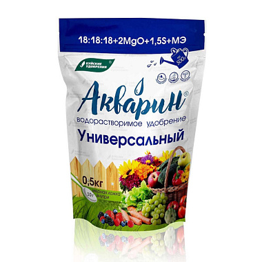 Удобрение Буйские удобрения Акварин Универсал дой-пак 0,5 кг