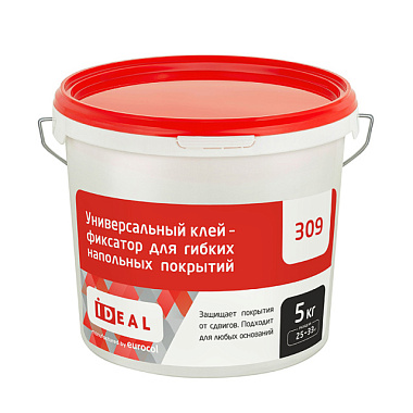 Клей-фиксатор Ideal 309 водно-дисперсионный 5 кг