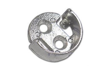 Держатель для трубы Element металл хром 25 мм 2 шт