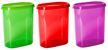 Банка Giaretti Bono для сыпучих продуктов 1,6 л GR2228микс