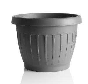 Вазон Bama Терра серый 40 см 31088 