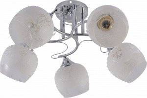 Люстра Росток XA1633/5 CR хром 5*60W E27 d560 h250 HN25 988391317