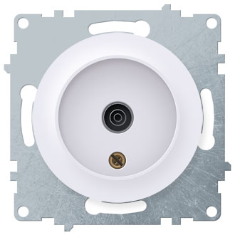 Розетка Onekey Florence TV белая 1Е21101300***