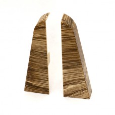 Заглушка Royal для плинтуса ПВХ 281 Дуб аризонский 76 мм 2 шт/уп