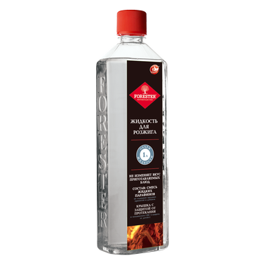 Жидкость Forester для розжига чистый парафин 1 л 49936003