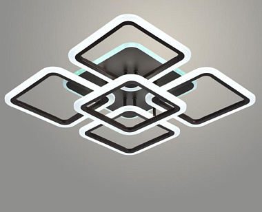 Люстра Росток LI08822/4+1 PR COF кофе 130W+10W LED RGB 3000-6500K d560 ПДУ ИК диммер HN2 988033256