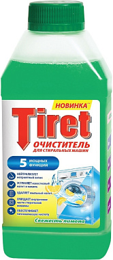 Средство Тирет очиститель для стиральных машин свежесть лимона 250 мл***