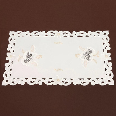 Салфетка Santalino Колокольчики на белом 30*50 см 829-063