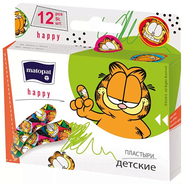 Пластырь Happy Матопат 12 шт