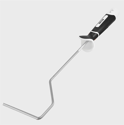 Ручка для валика Decor Black-White удлиненная двухкомпонентная бюгель 6*100 мм 6100-10