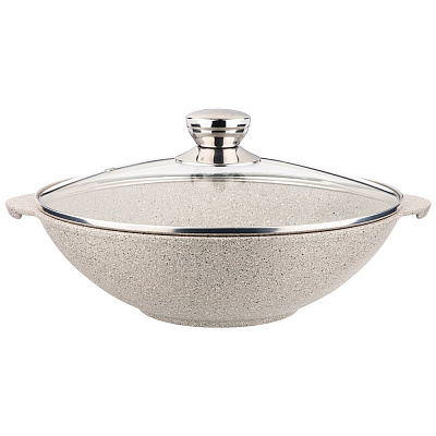 Сковорода Вок Agness Арктик 28 см 899-212